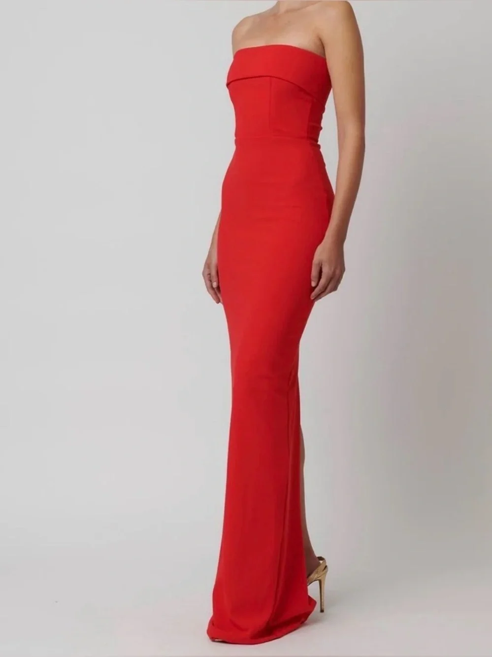 Elegant Red Maxi Monroe dress  -